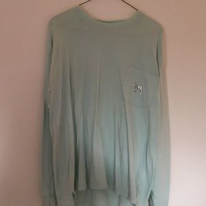 VS Pink Sequin Long Sleeve